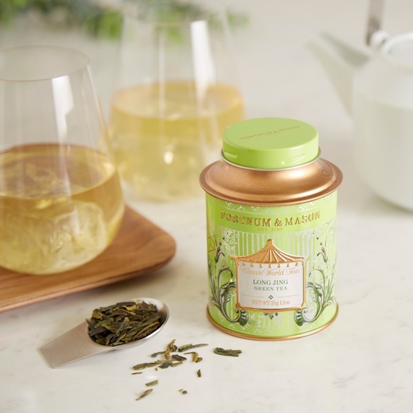 Fortnum & Mason Long Jing 35g Loose Leaf Empty Tea Storage Tin - Picture 2 of 3